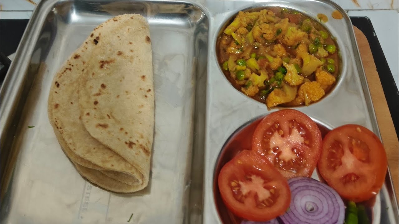 Gobi matar ki sabji 🤤🧑‍🍳🤤#recipe #tastyindia #viralvideo #tasteofindia 