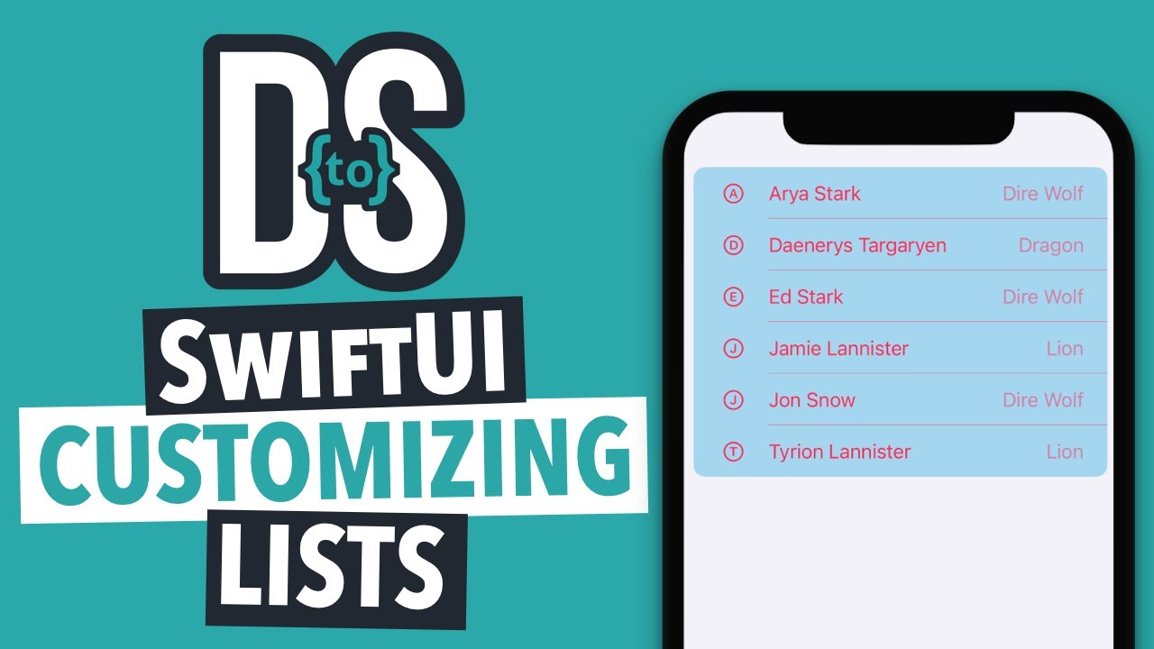 Customizing Lists in SwiftUI: Tips and Tricks for iOS App Development