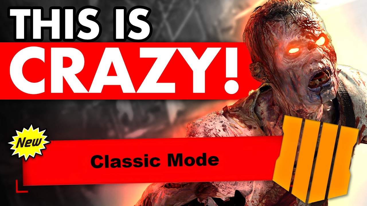 Новый классический режим в BO4 Zombies ПРОСТО ИДЕАЛЕН!!!