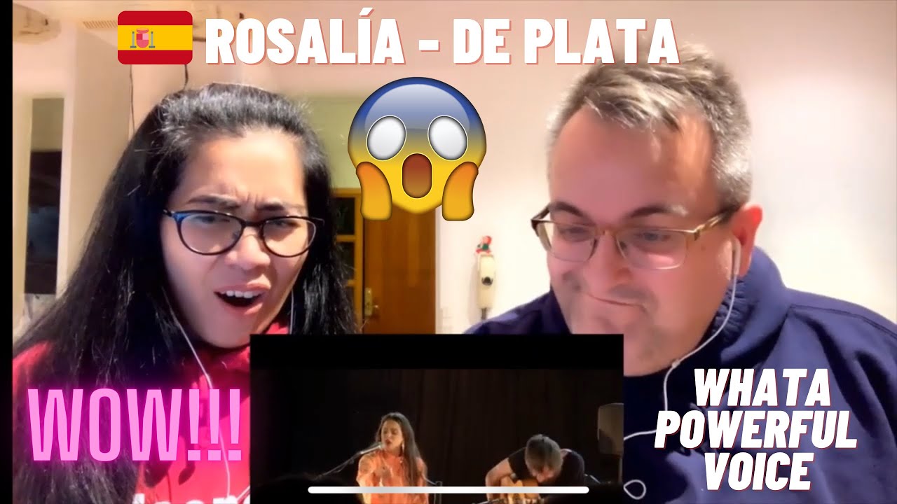 🇩🇰NielsensTv REACTS TO 🇪🇸 Rosal&iacute;a - De Plata- OMG!! WHAT A POWERFUL VOICE😱❤️