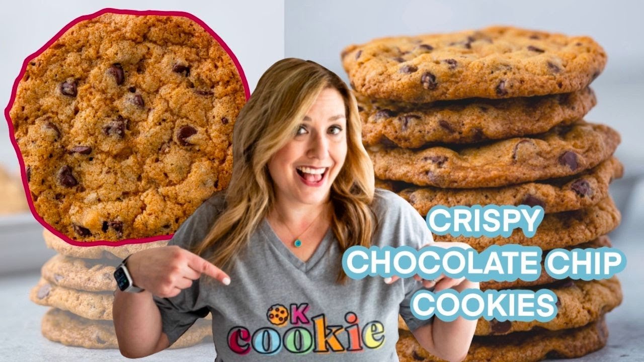 Crispy Chocolate Chip Cookies Recipe - BETTER Than Tate's!