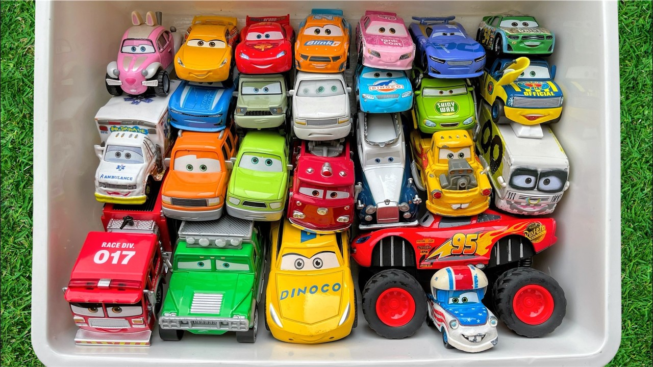 Disney Pixar Cars Unboxing Review | Lightning McQueen, Tow Mater, Doc Hudson, Sally Carrera, Cruz