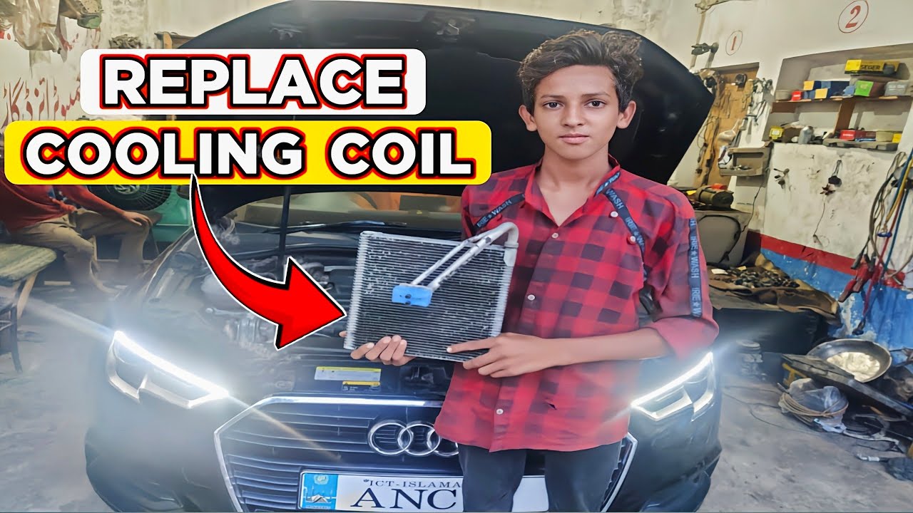 2018 Audi A3 AC Cooling Coil (Evaporator) Replacement