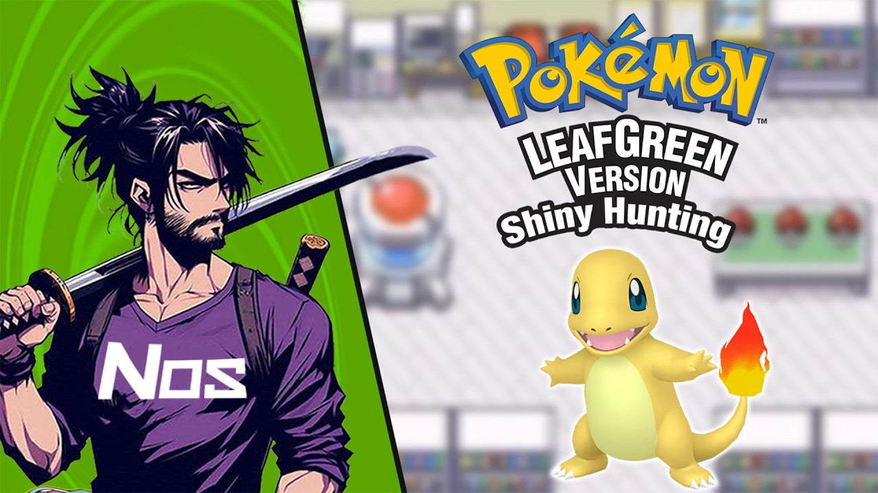 FULL ODDS STARTER SHINY HUNTING CHARMANDER!!! (Pokemon Leaf Green)