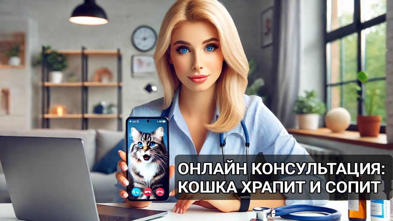 Онлайн консультация: кошка храпит и сопит