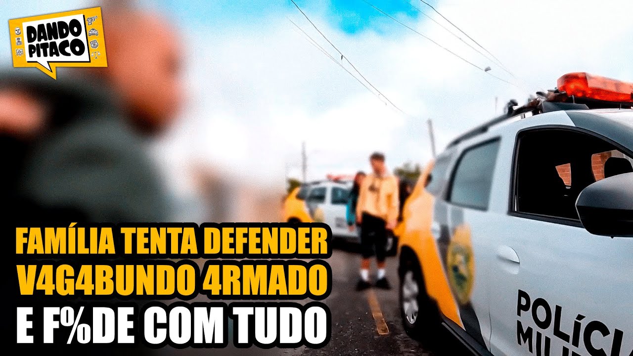 FAMÍLIA TENTA DEFENDER V4G4BUNDO 4RMADO e F%DE COM TUDO
