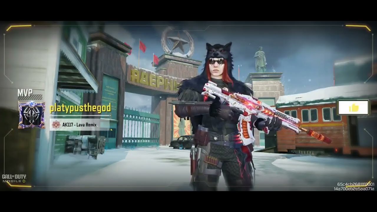 AK117  Lava Remix nuke cod mobile 