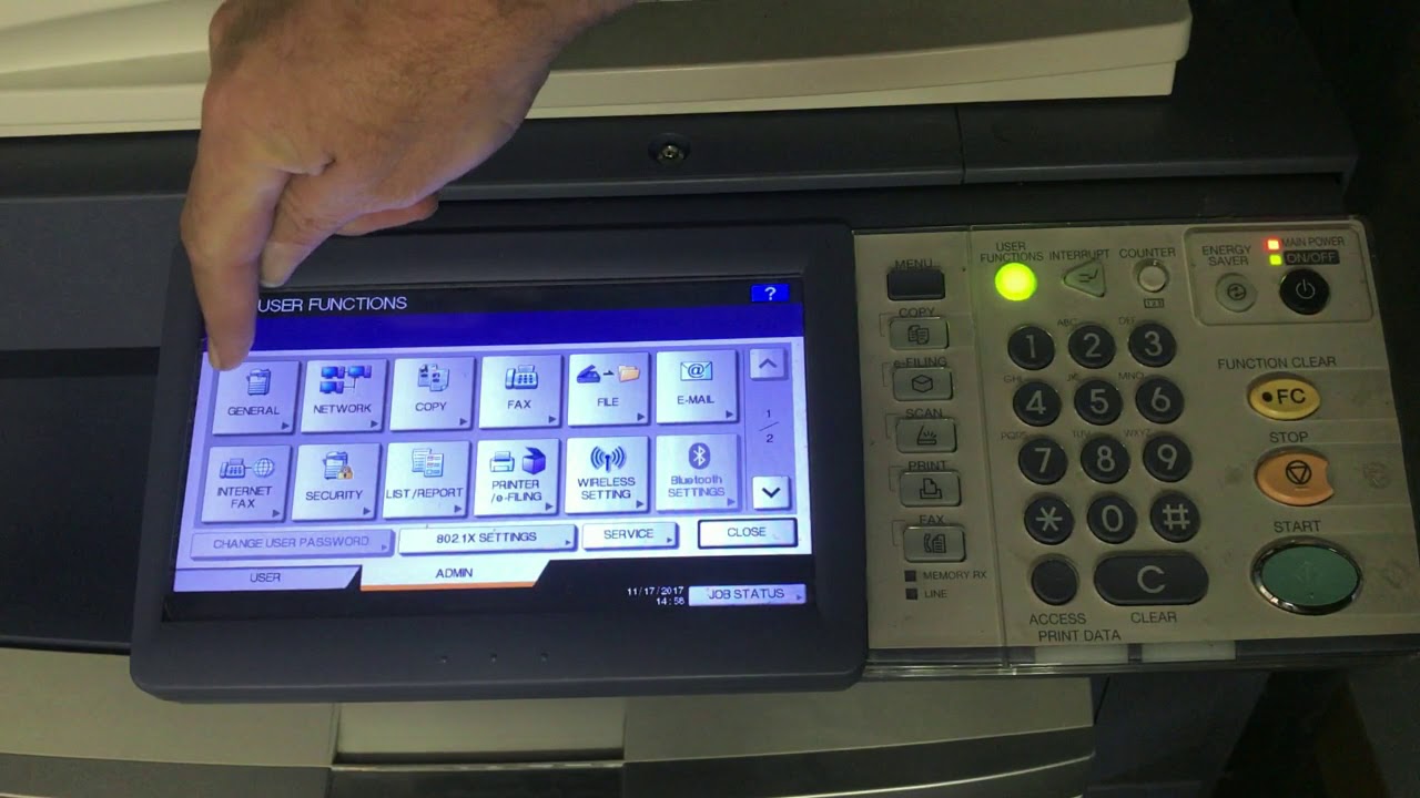 Touch Screen Calibration Toshiab eStudio Series