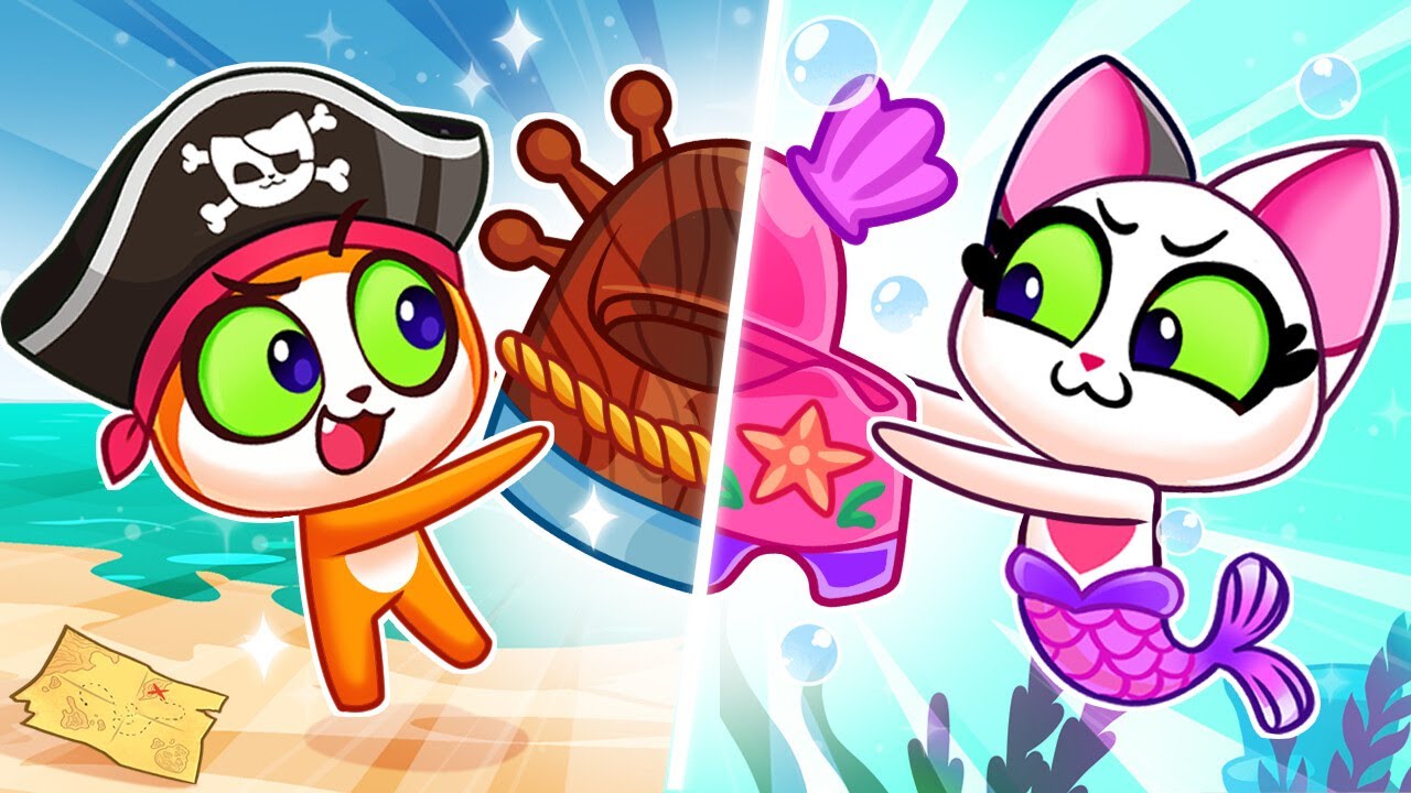 🚽🌊 Underwater Potty Surprise! 😺 Leo & Lucy Learn Bathroom Rules | Kids Cartoons