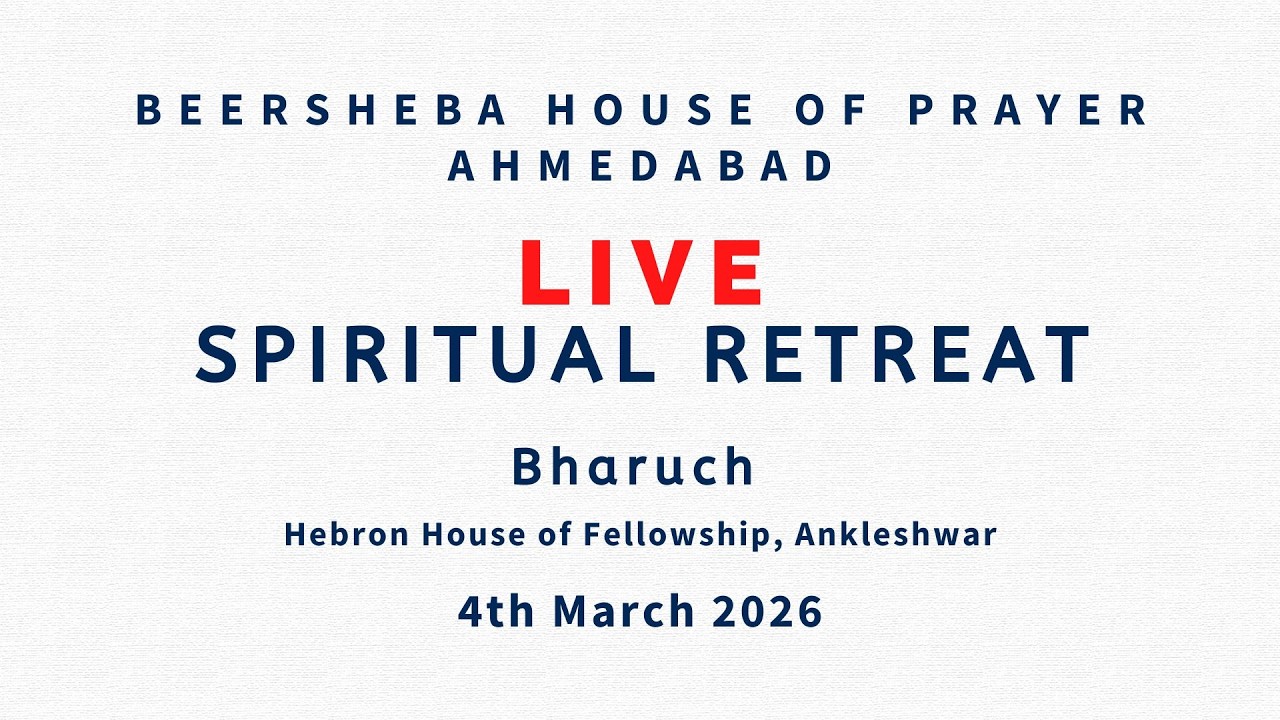 LIVE SPIRITUAL MEETING -  BHARUCH - Morning Session - 04/03/2026 