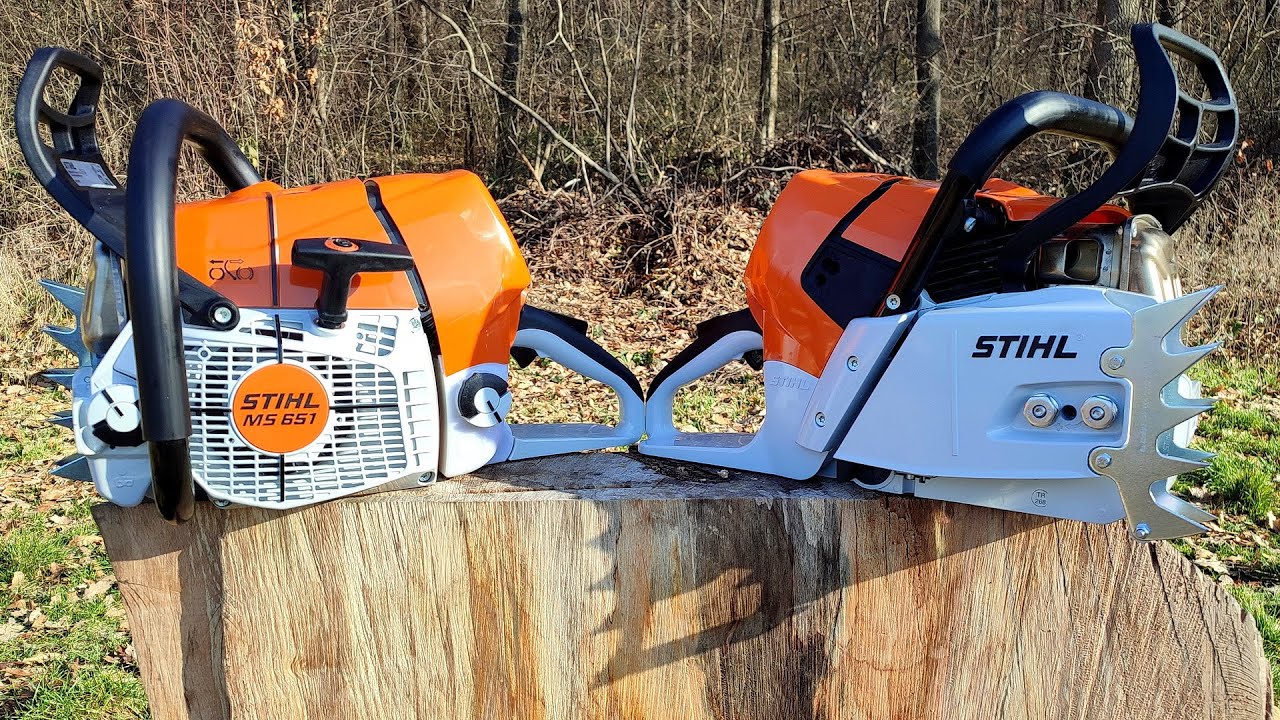 Stihl MS 651 (91cc, 6,8HP, 7.3kg) - first start/cuts, factory RPM, big wood test and more !!!
