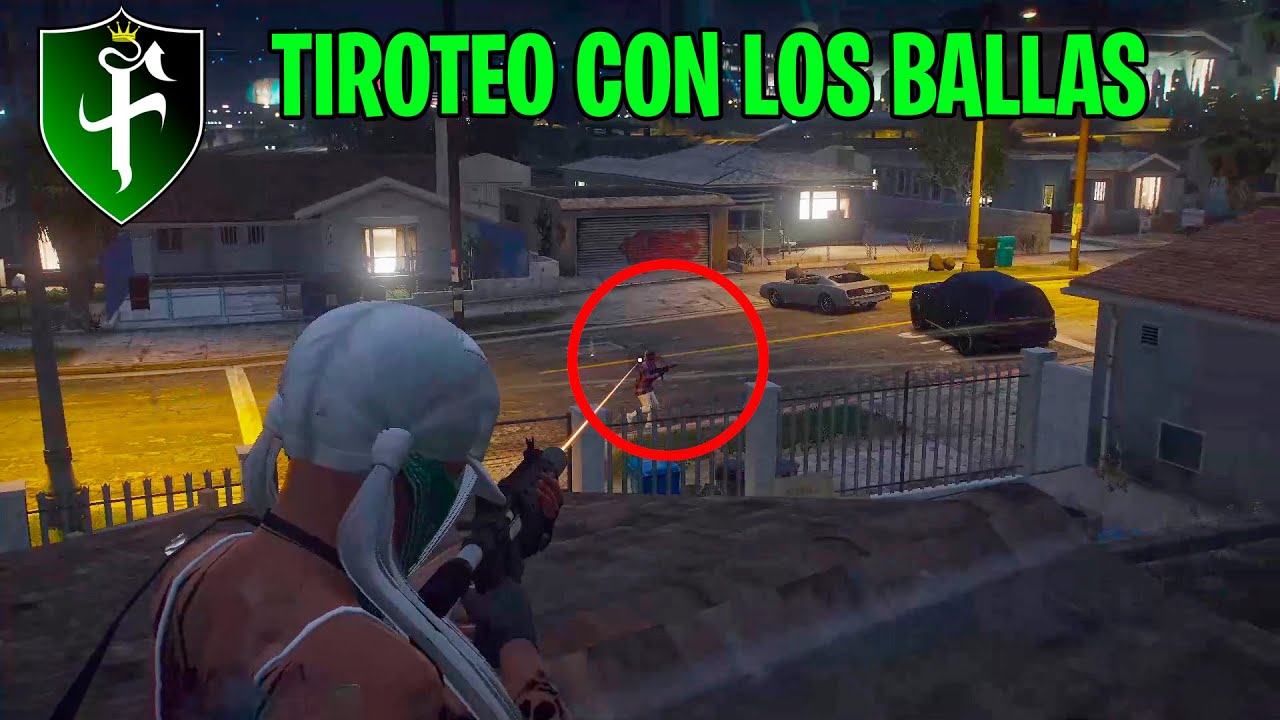 TIROTEO CON LOS BALLAS| GTA ROLEPLAY
