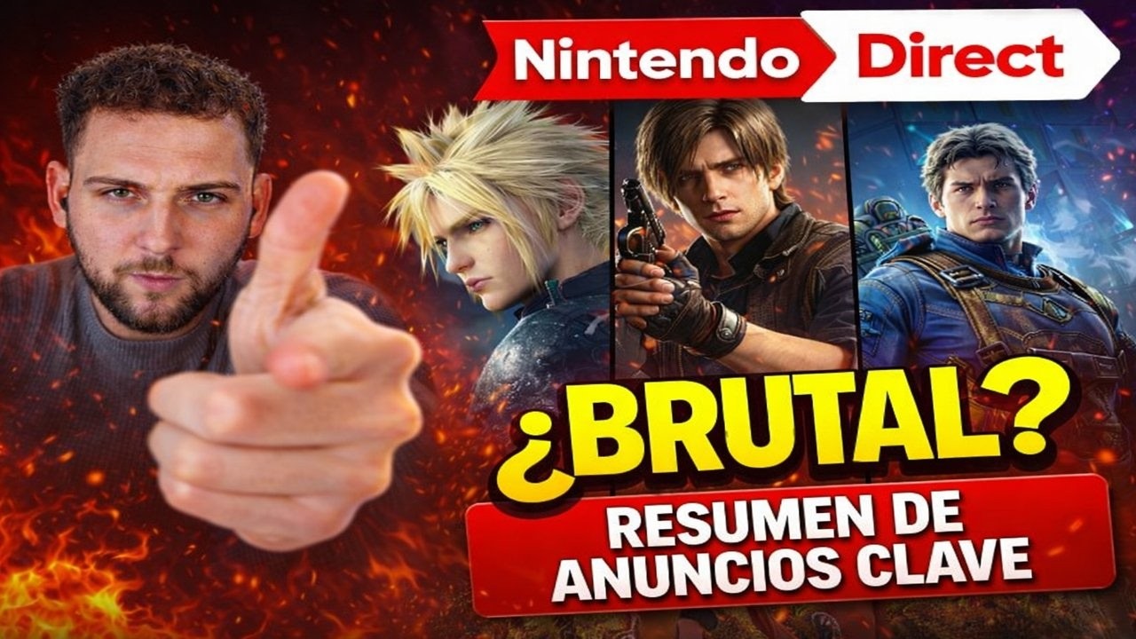 NINTENDO DIRECT BRUTAL 🔴 TODOS LOS ANUNCIOS EN 20 MINUTOS