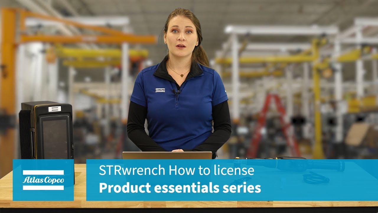 Product Essentials: STRwrench: How to license | Atlas Copco