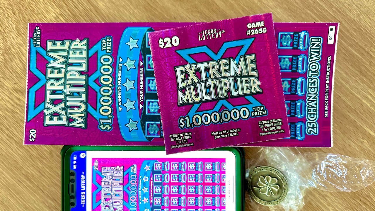 Brand-New, Full Book, 25 X $20.00 Tickets • “EXTREME MULTIPLIER