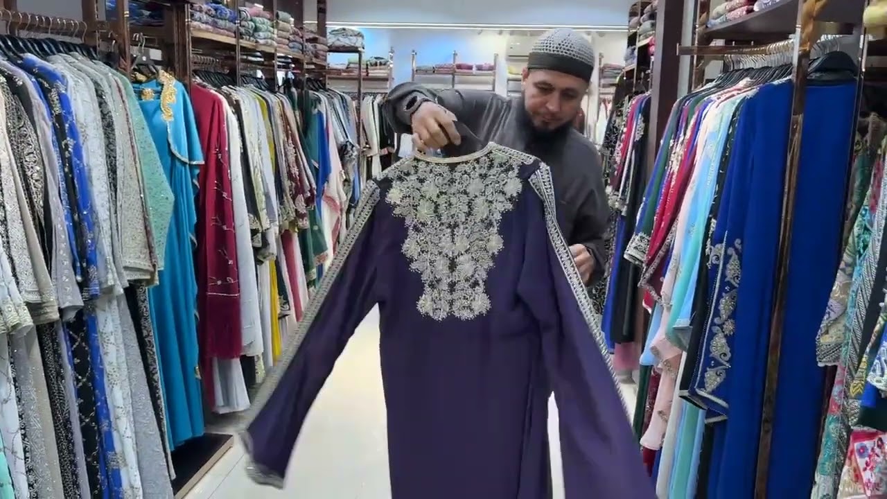 Элегантные мусульманские платья и абаи из Египта, очень красивые и стильные, длинные, широкие