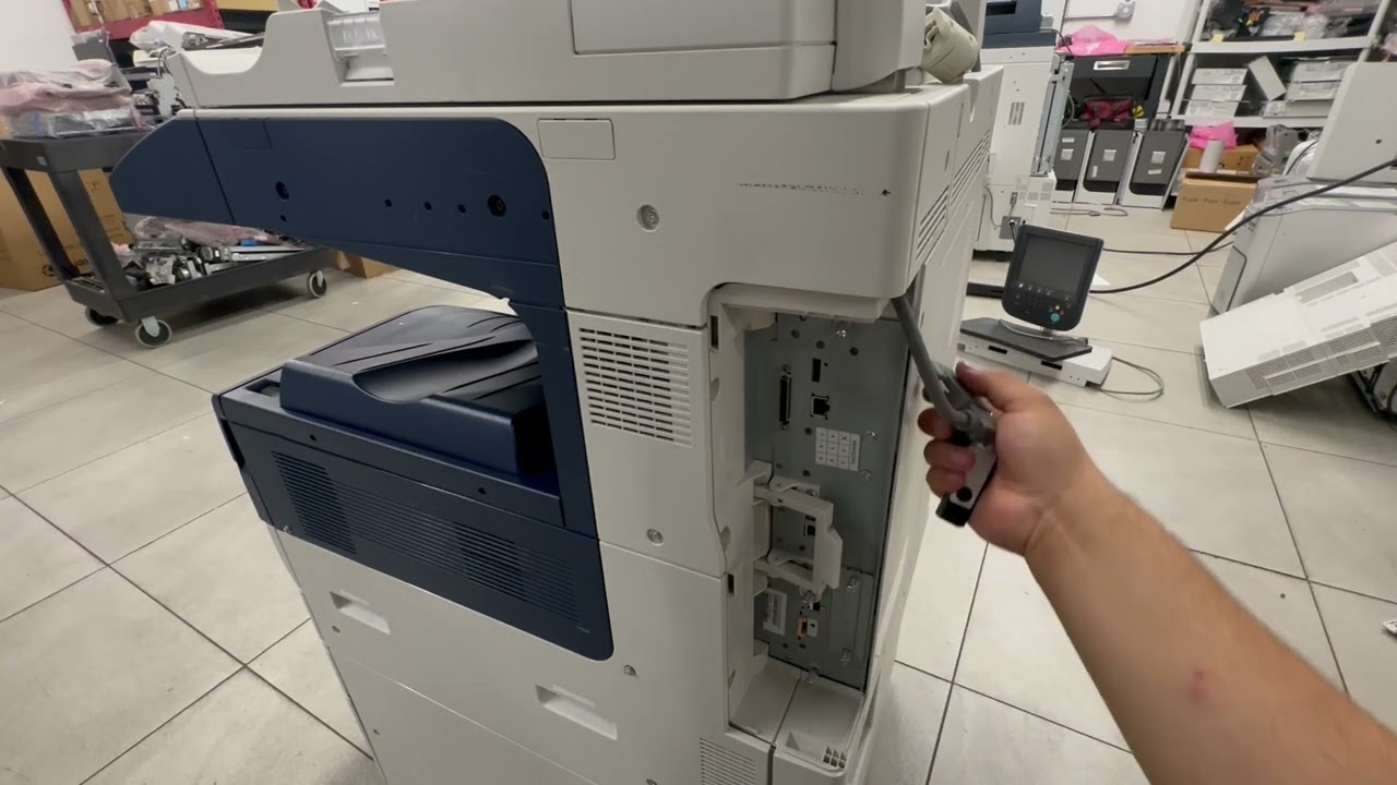 Xerox 78xx: Installing a New Hard Drive with Special Altboot Firmware