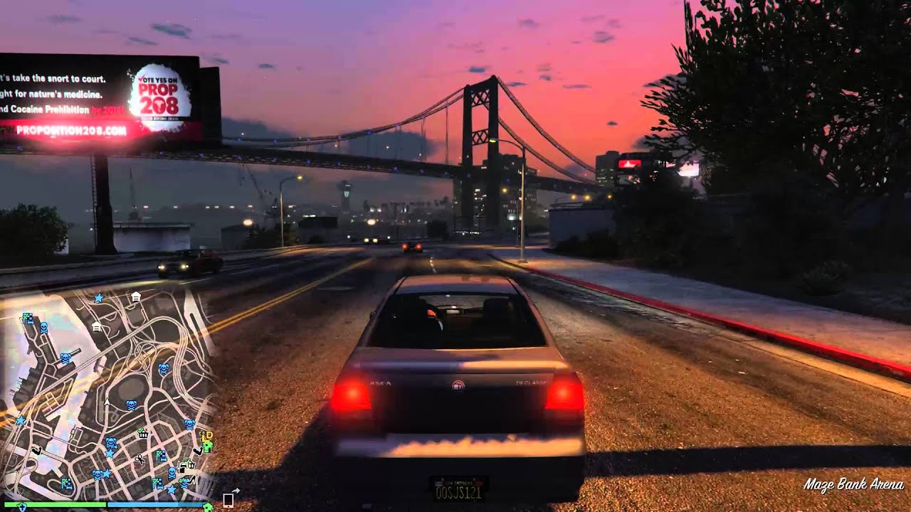 GTA 5 Online Driving Around and cruising