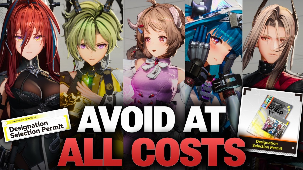 A Dummy's Guide To Arknight Endfield 6* Operator Selector.
