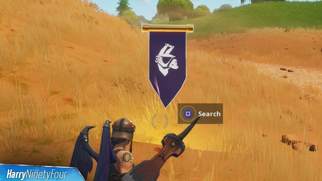 Secret Season 6 Week 10 Banner Location Guide (Hunting Party Challenges) - Fortnite Battle Royale