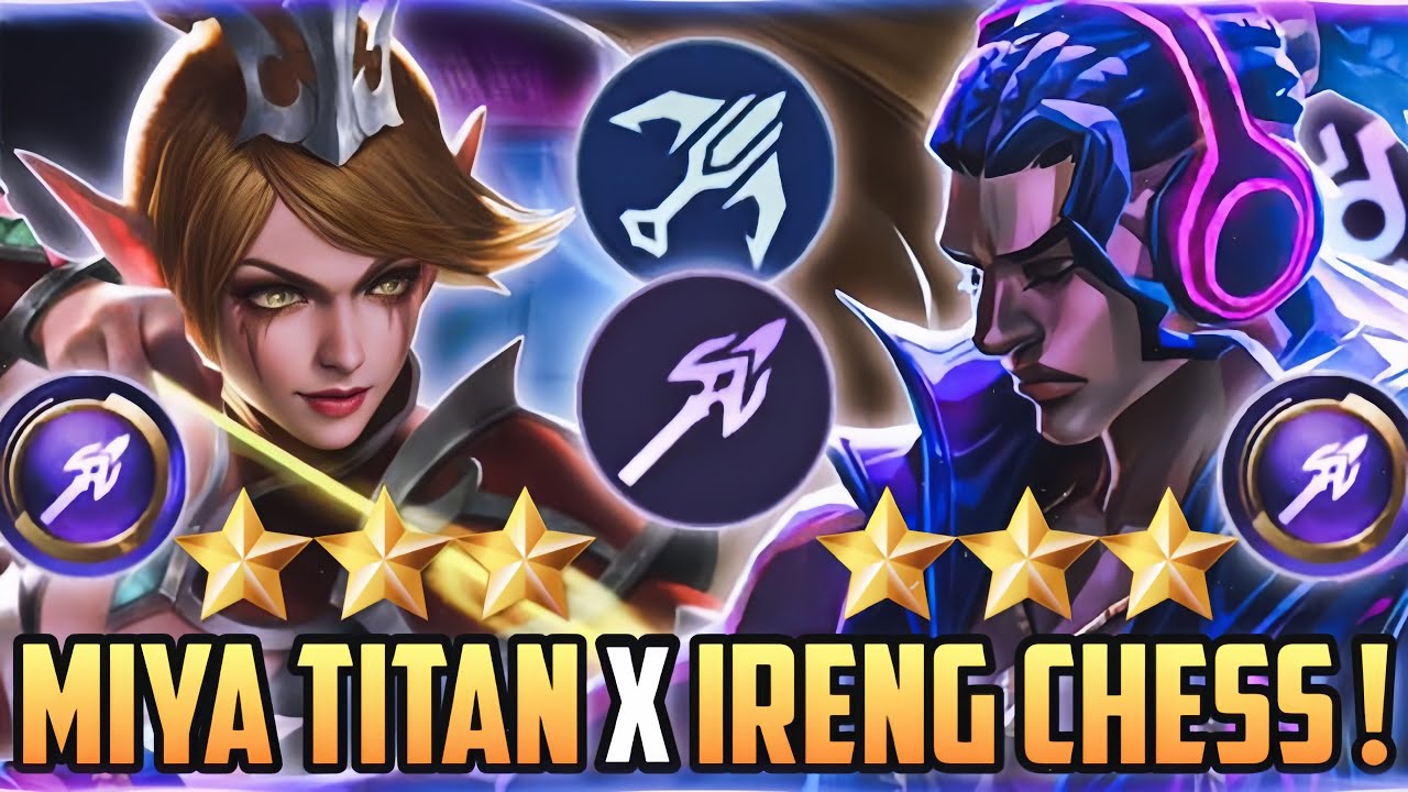 MIYA LANCER TITAN x BRODY CHESS BANG BANG ❗ COMBO OP MAGIC CHESS MLBB 2025