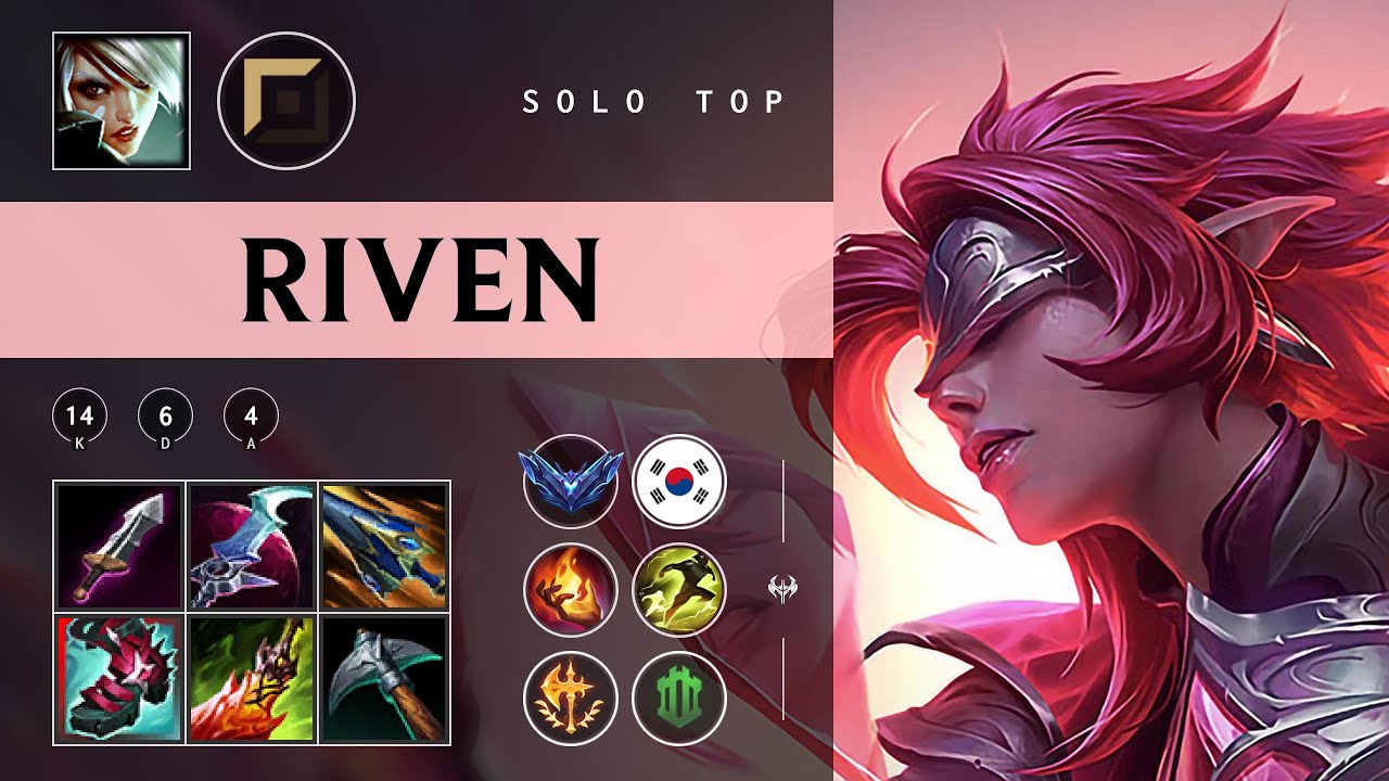 Riven Top vs Zaahen - KR Diamond Patch 25.23