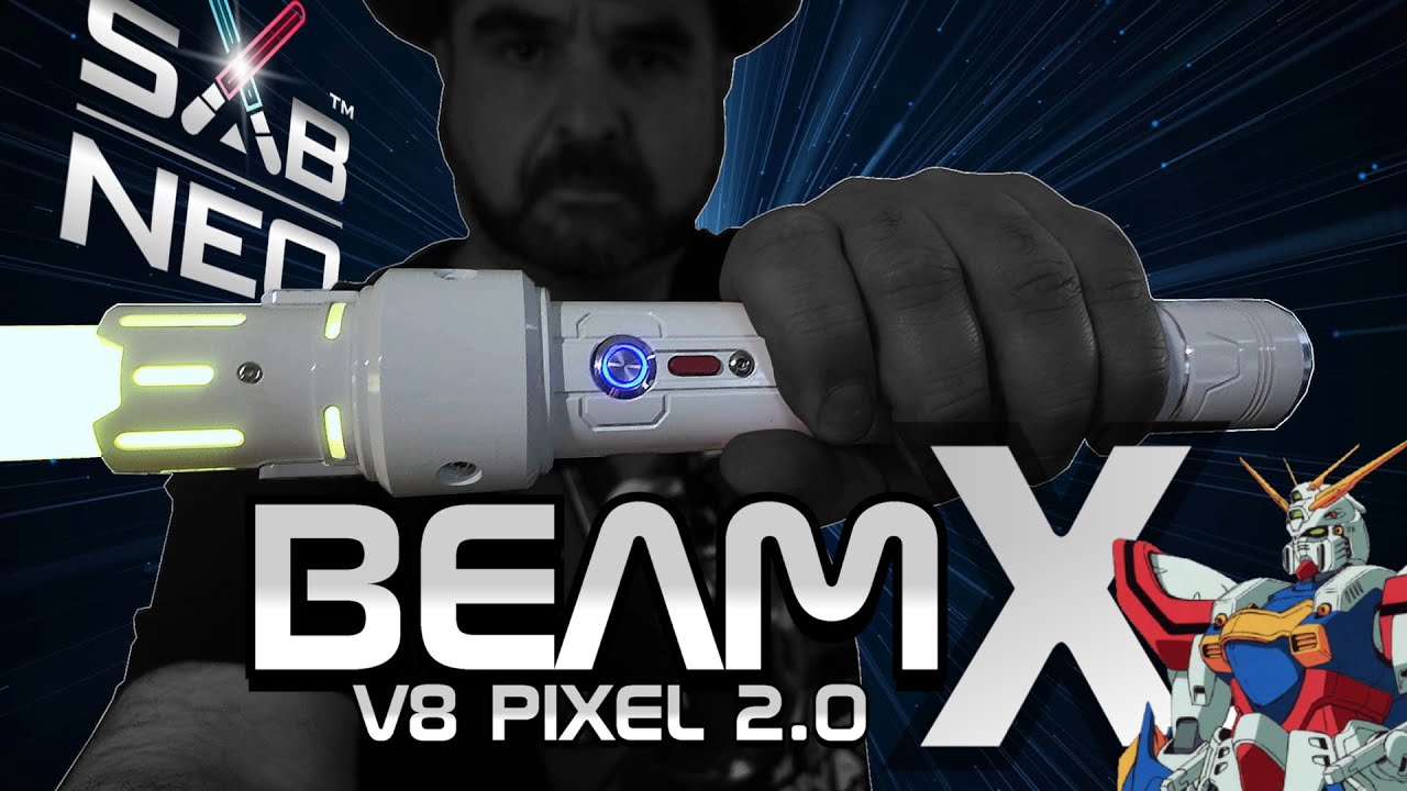 BEAM X V8 PIXEL 2.0 Lightsaber | SABNEO | Unboxing and Review