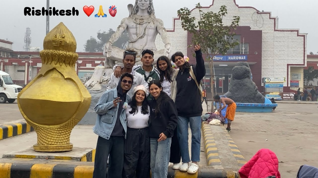 Rishikesh with buddy’s ❤️ #rishikesh #uttarakhand #vlog #youtube #ytviral #harharmahadev #ganga 