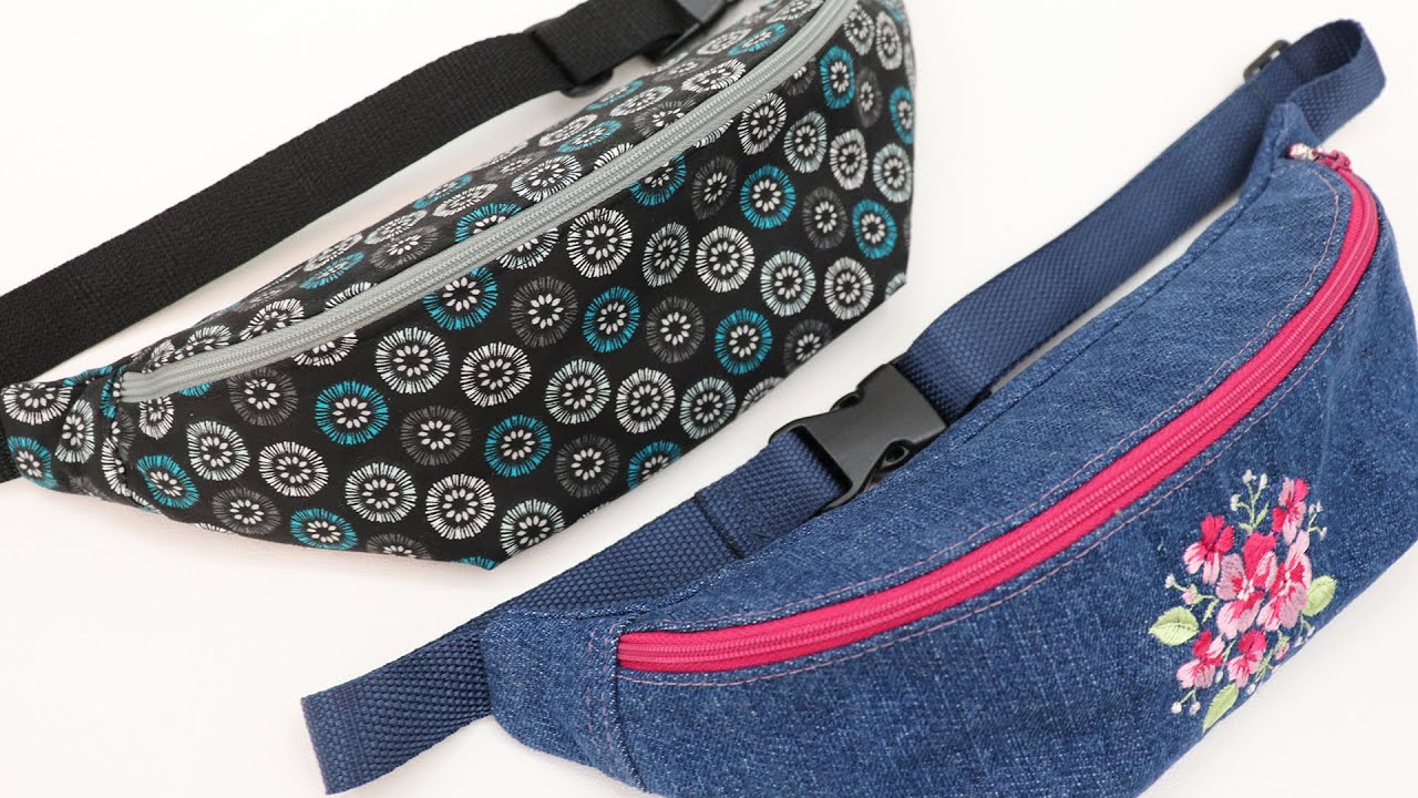 Как сшить классическую поясную сумку: подробные инструкции от learncreatesew