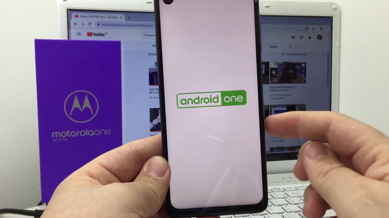 Hard Reset Moto One ACTION  desbloquear formatar