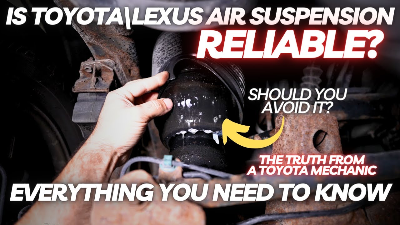 Надёжна ли пневматическая подвеска Toyota и Lexus? Всё, что вам нужно знать