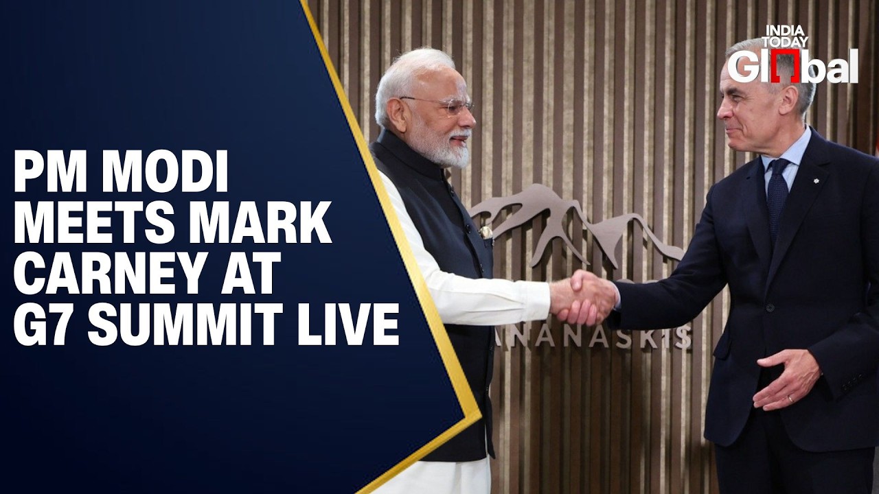 LIVE: PM Modi Holds Bilateral Meeting with Canada&rsquo;s Mark Carney at G7 Summit
