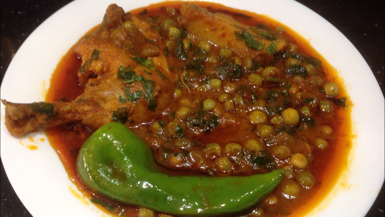 MAR9ET JELBANA AU POULET  مرقة جلبانة بالدجاج
