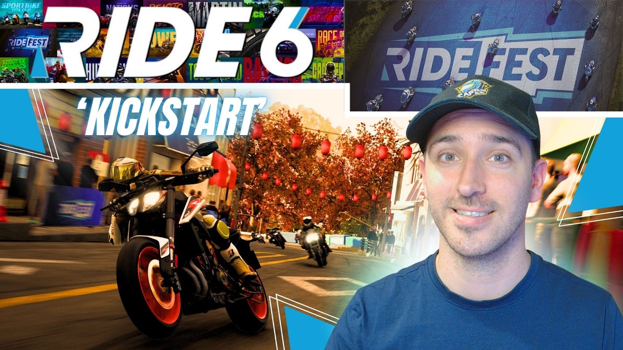 RIDE 6 | CARRIÈRE #01 | KICKSTART: Bienvenue au RideFest !!
