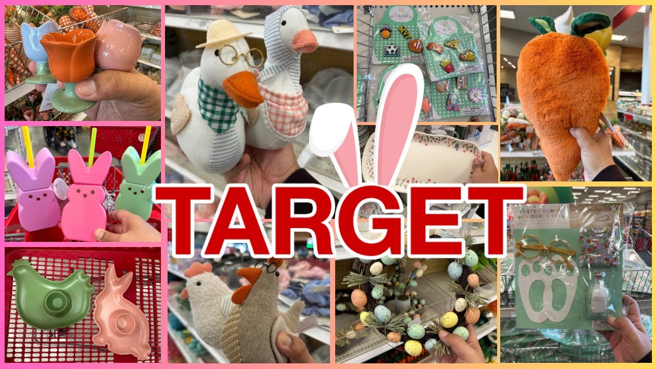 TARGET DOLLAR SPOT 🐣 Easter 2024 is HERE! Target Dollar Spot High-End Dupes! #fyp