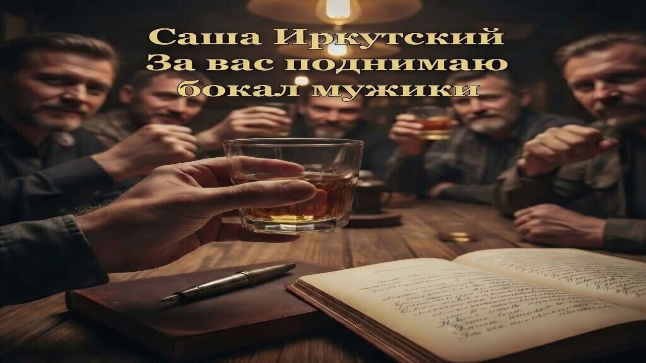 🎵 Саша Иркутский-«За вас поднимаю бокал, мужики»