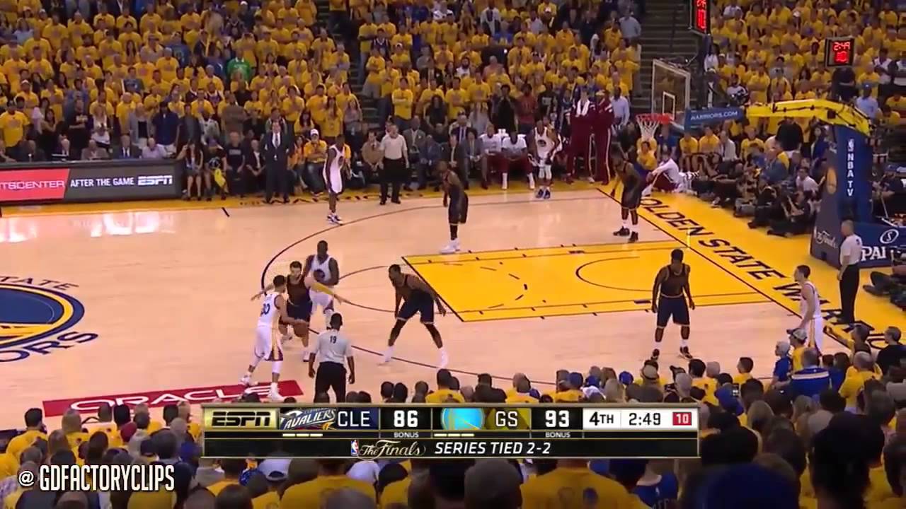 Stephen Curry's three Clutch 3 Pointers vs Cavs(Chris Smoove splash Song)