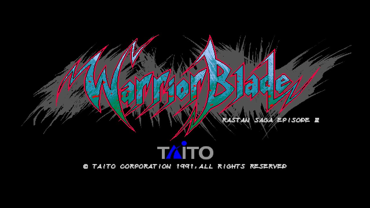 [AC] Warrior Blade: RASTAN SAGA EPISODE III Boost Mix / ウォリアーブレード BGM
