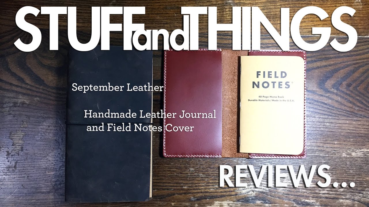 Review: SEPTEMBER LEATHER Products - A Quality Midori Alternative and a Field Notes Cover