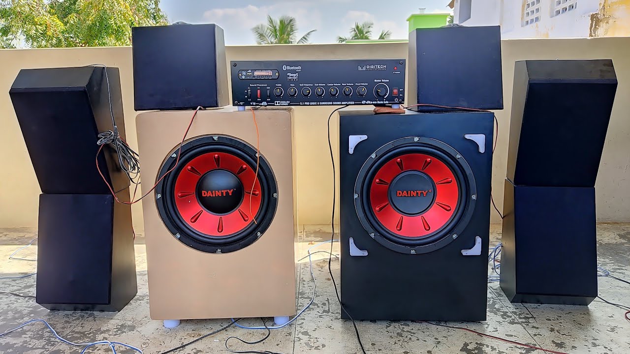 5.2 Power Amplifier / stk power amplifier / Dual Subwoofer output /Dolby DTS / clear audio