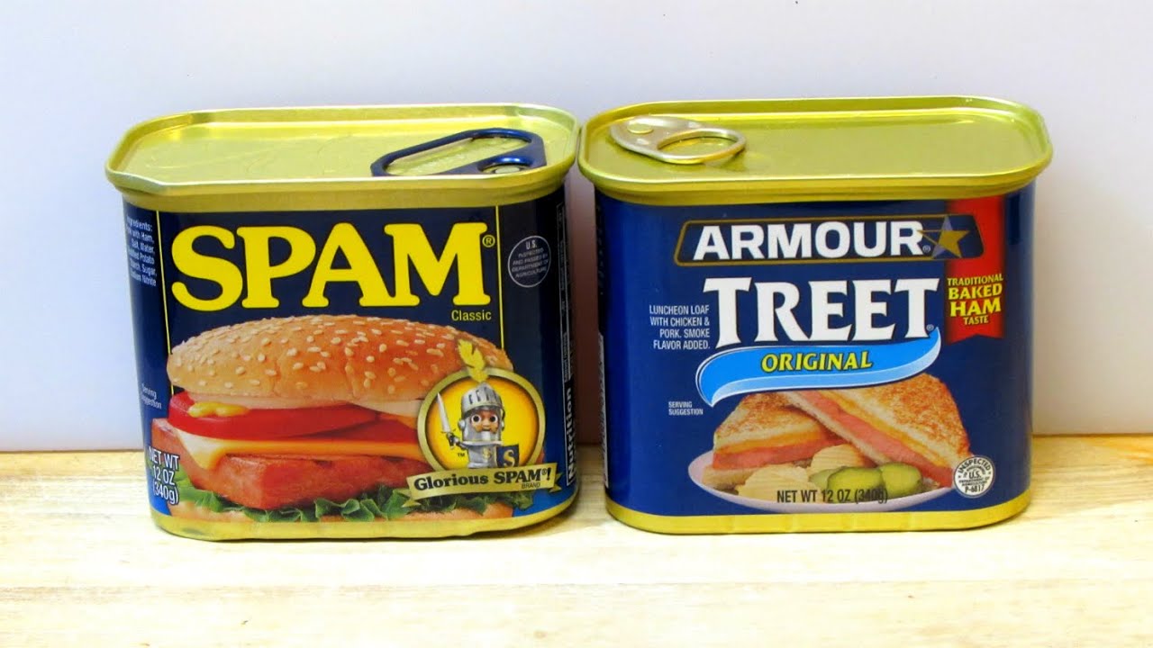 SPAM vs. TREET - Battle of Canned Meats - WHAT ARE WE EATING??