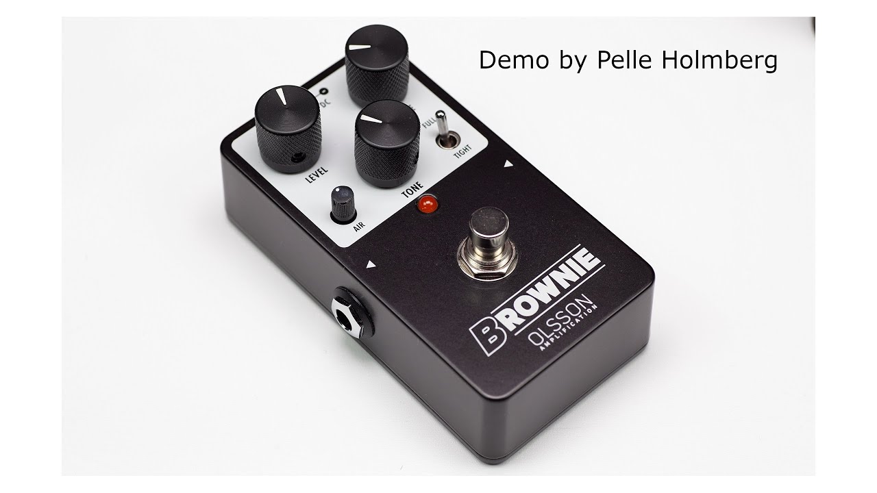 Olsson Brownie demo by Pelle Holmberg