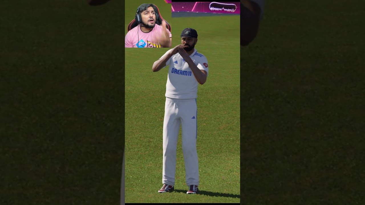 I Said B**** to the Umpire! 😱 | Cricket 24 #Shorts By RtxVivek