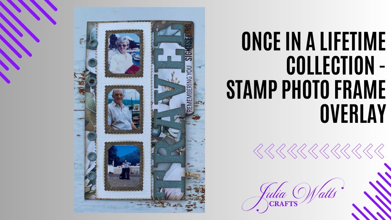 Elizabeth Craft Designs - Once In A Lifetime Collection : Photo Frame Overlay