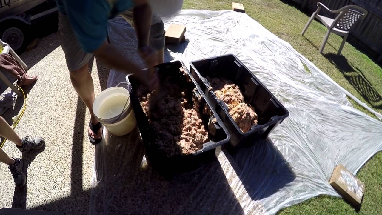 Making Burley with your Garden Mulcher