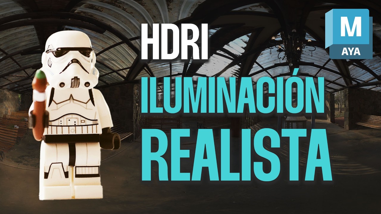 Iluminación Realista en Maya con HDRIs en menos de 4 minutos
