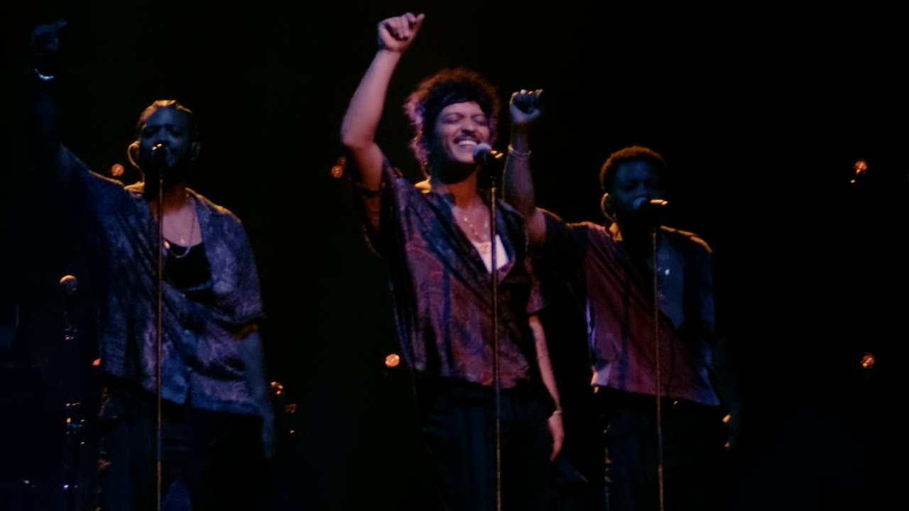 FRONT ROW 4K Bruno Mars, Anderson Paak - Leave The Door Open Live Inglewood, CA August 16th, 2024