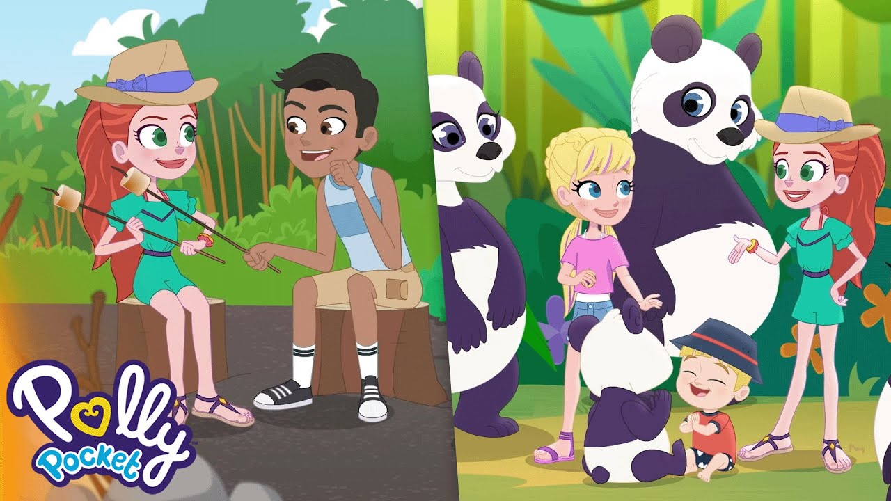 Die Legende von Panda Beach | 2 Komplette Folgen | Polly Pocket Deutsch