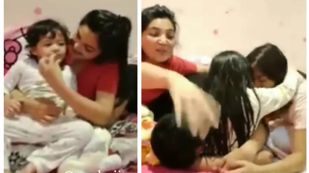 Kk Aurel, Azriel dan Arsy jailin Arsya Rebutan Bunda 😁😁😁