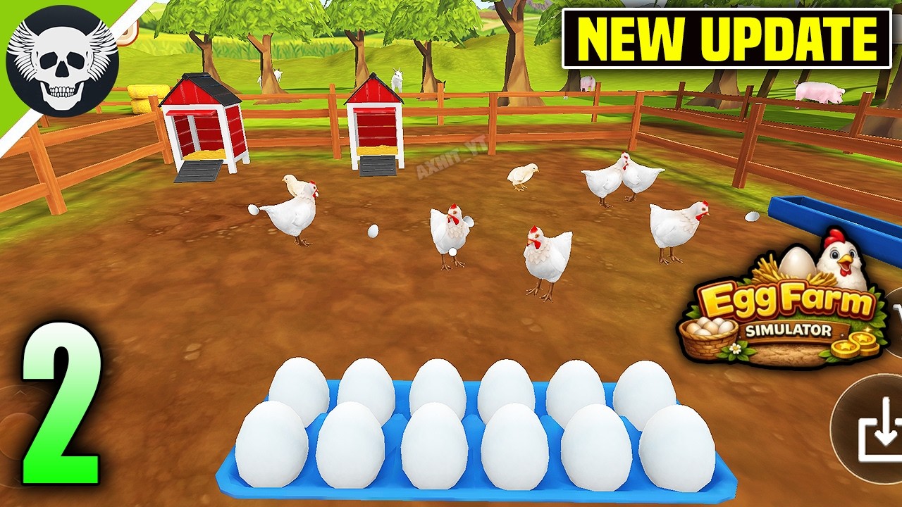Egg & Ranch Farming Simulator (NEW UPDATE) - Android Gameplay - Part 2
